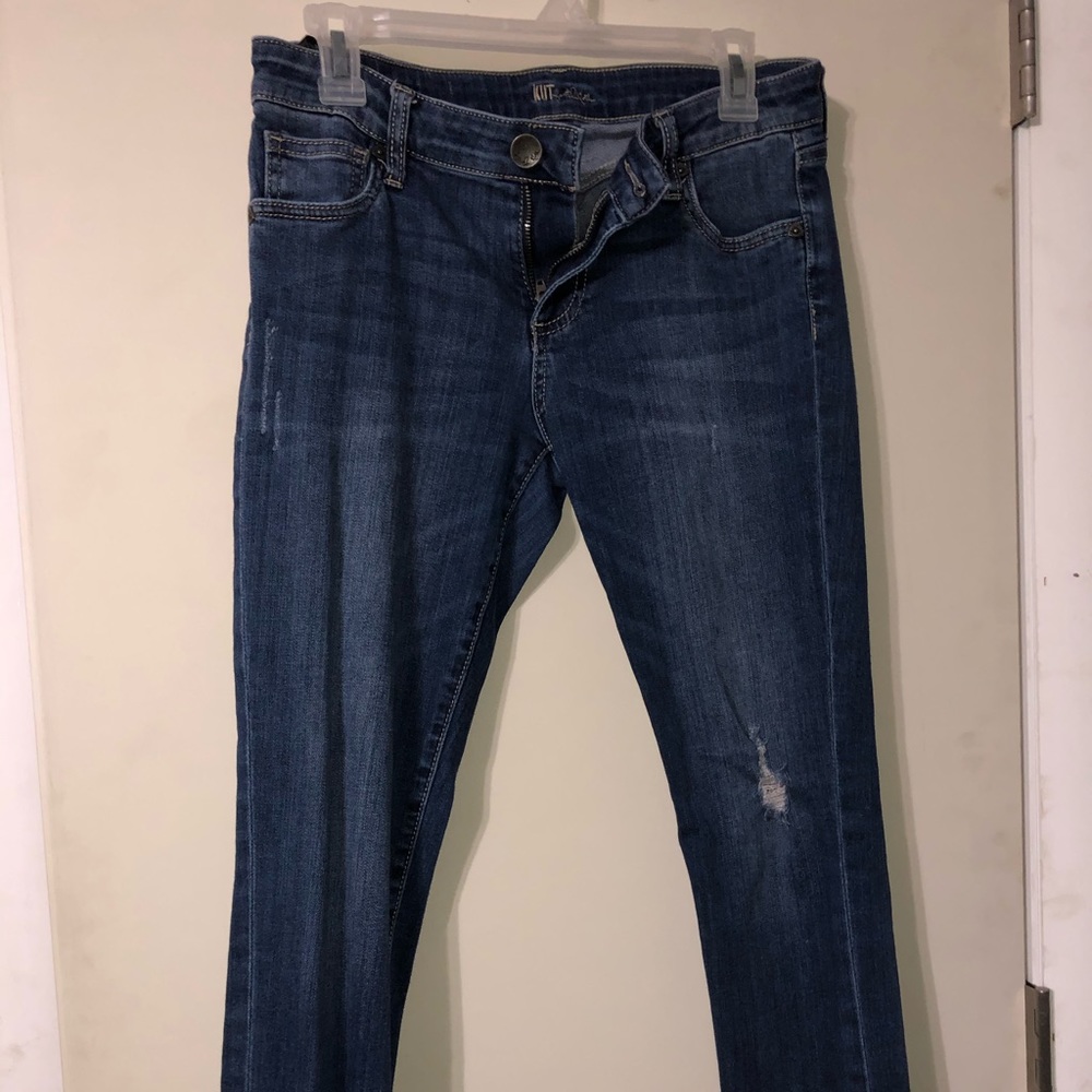 Crop skinny jeans